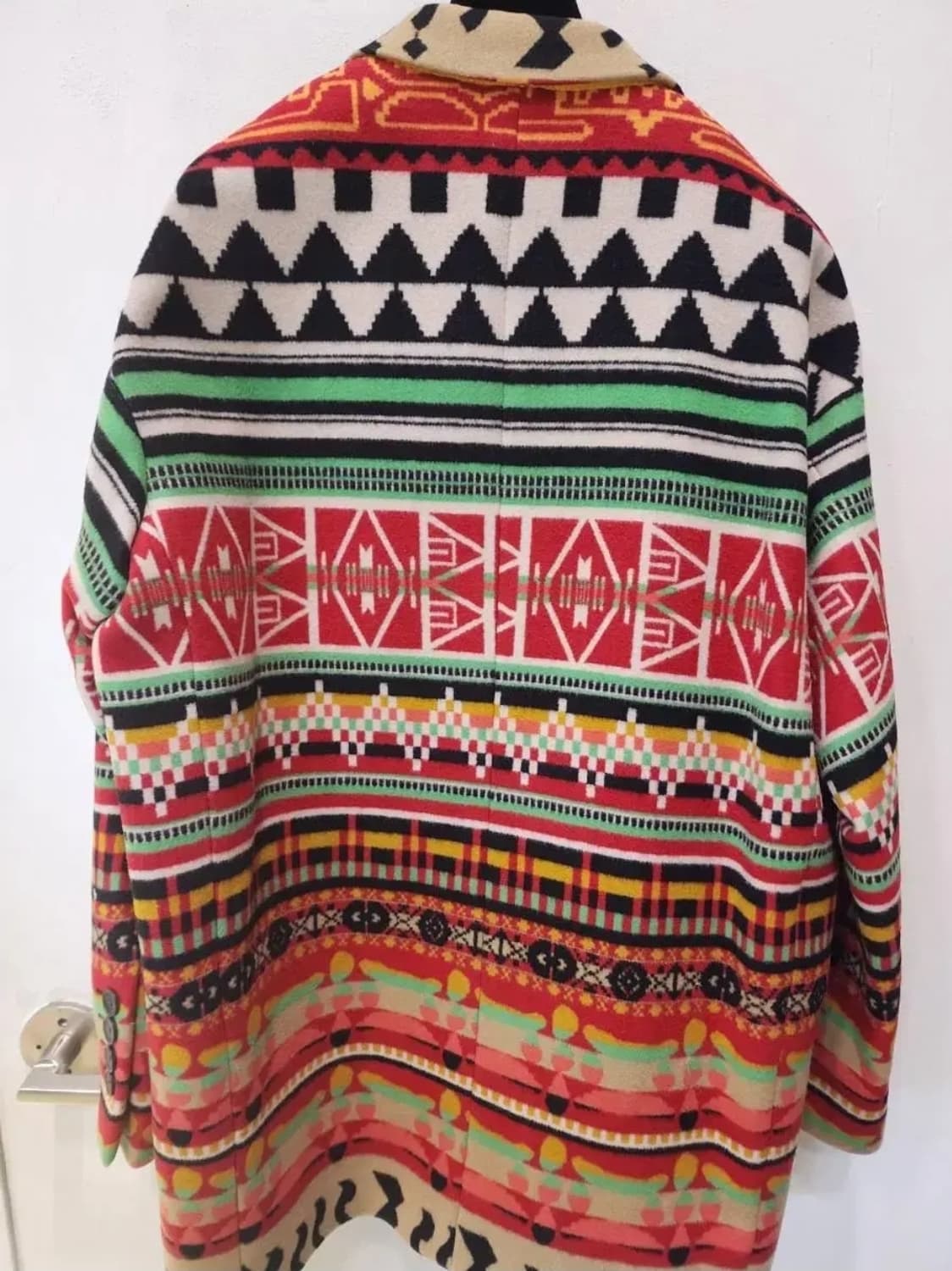 에트로 여성 멀티 프린팅 더블코트 42  새제품 상품이미지5