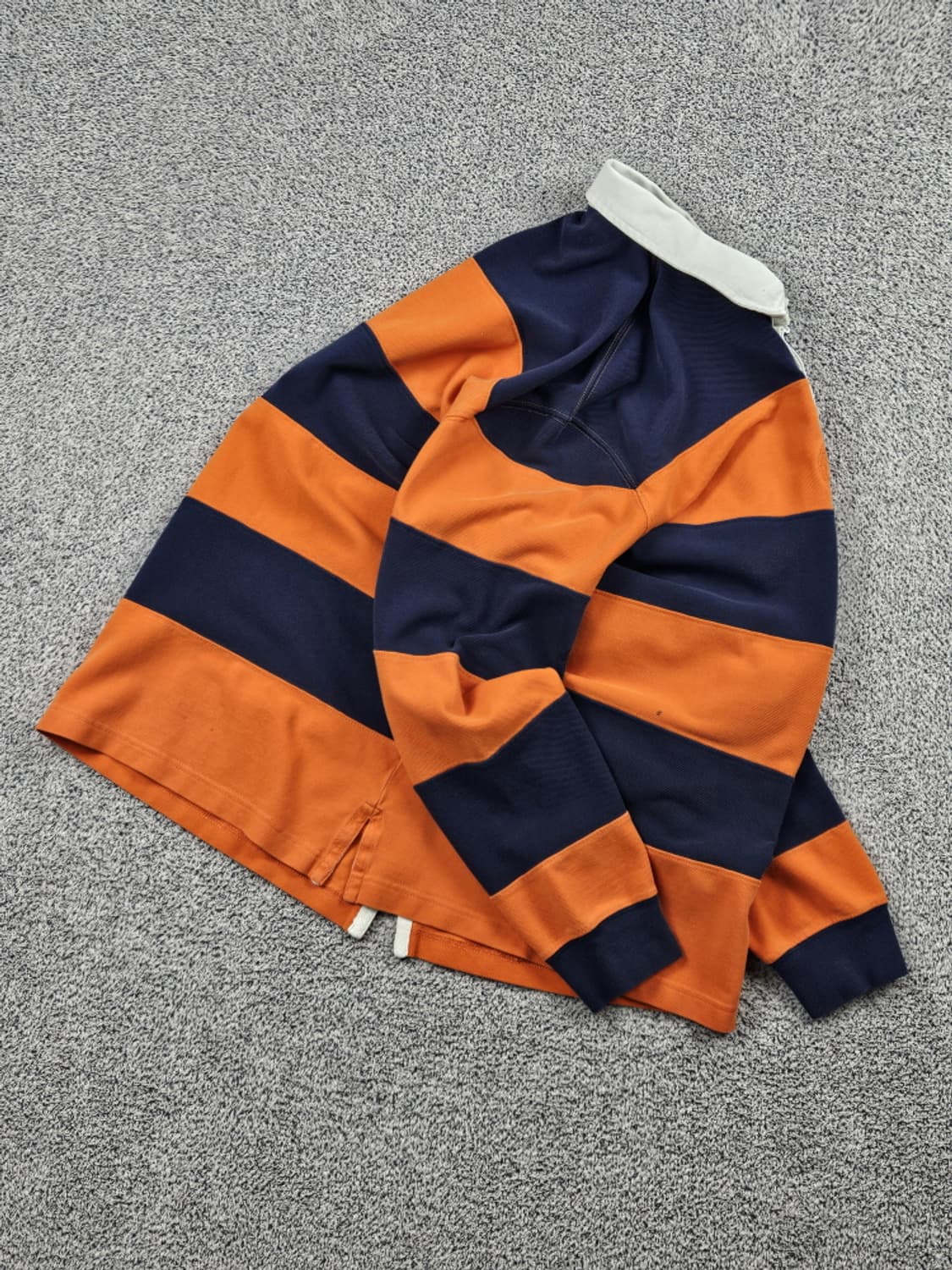 폴로랄프로렌 스트라이프 화이트카라 럭비 티셔츠 ( L ) / 10074 상품이미지4