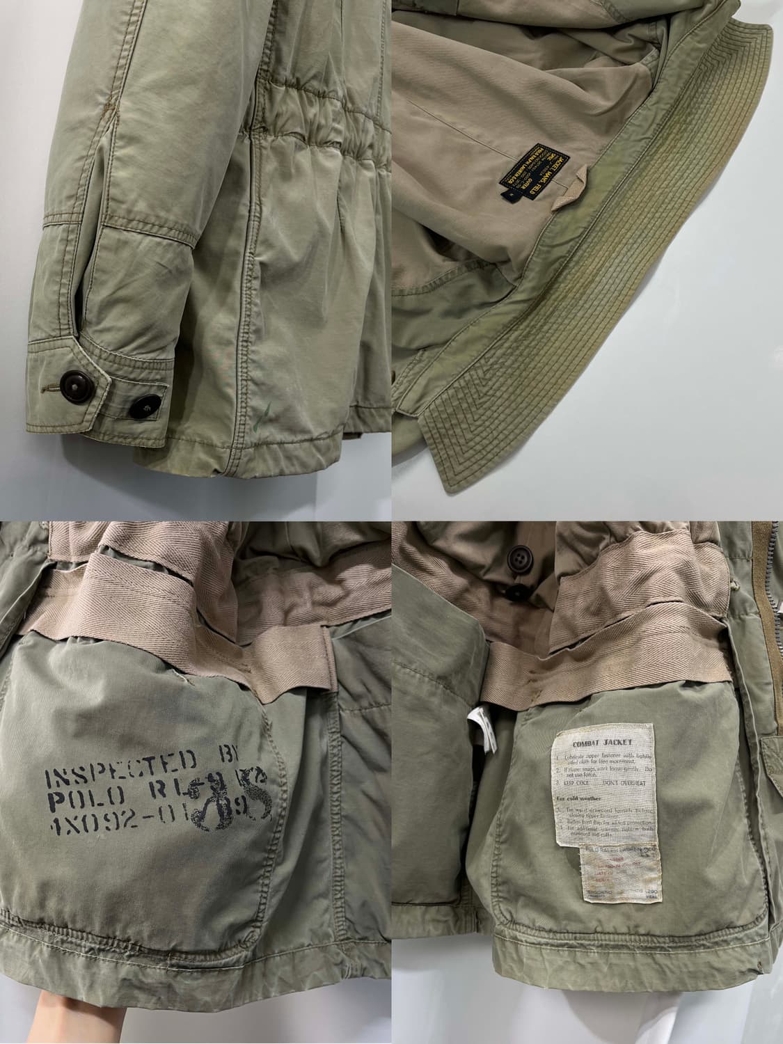 폴로 랄프로렌 유니언잭 유틸리티 M-51 컴뱃 밀리터리 필드자켓 상품이미지8