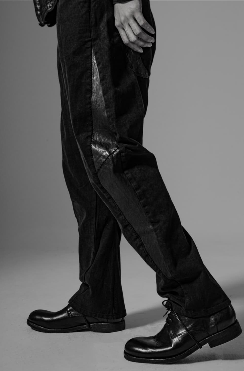 SAN263-1 Vegitable Pants black 1 상품이미지1
