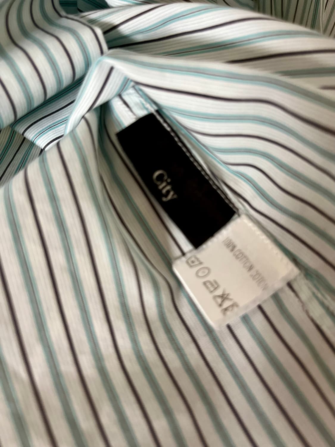 Zegna 스트라이프 셔츠 41/16 정품 상품이미지5