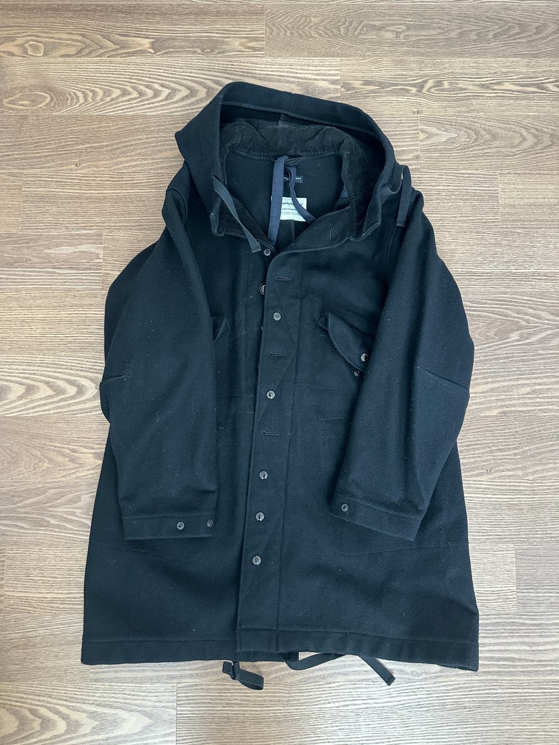 엔가 x 샌마 하이랜드파카 겨울용 울 코트 상품이미지1