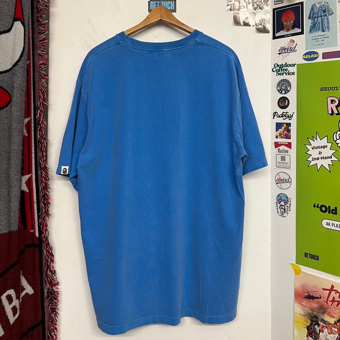 베이프 오버다이 에이프 헤드 티셔츠 상품이미지8