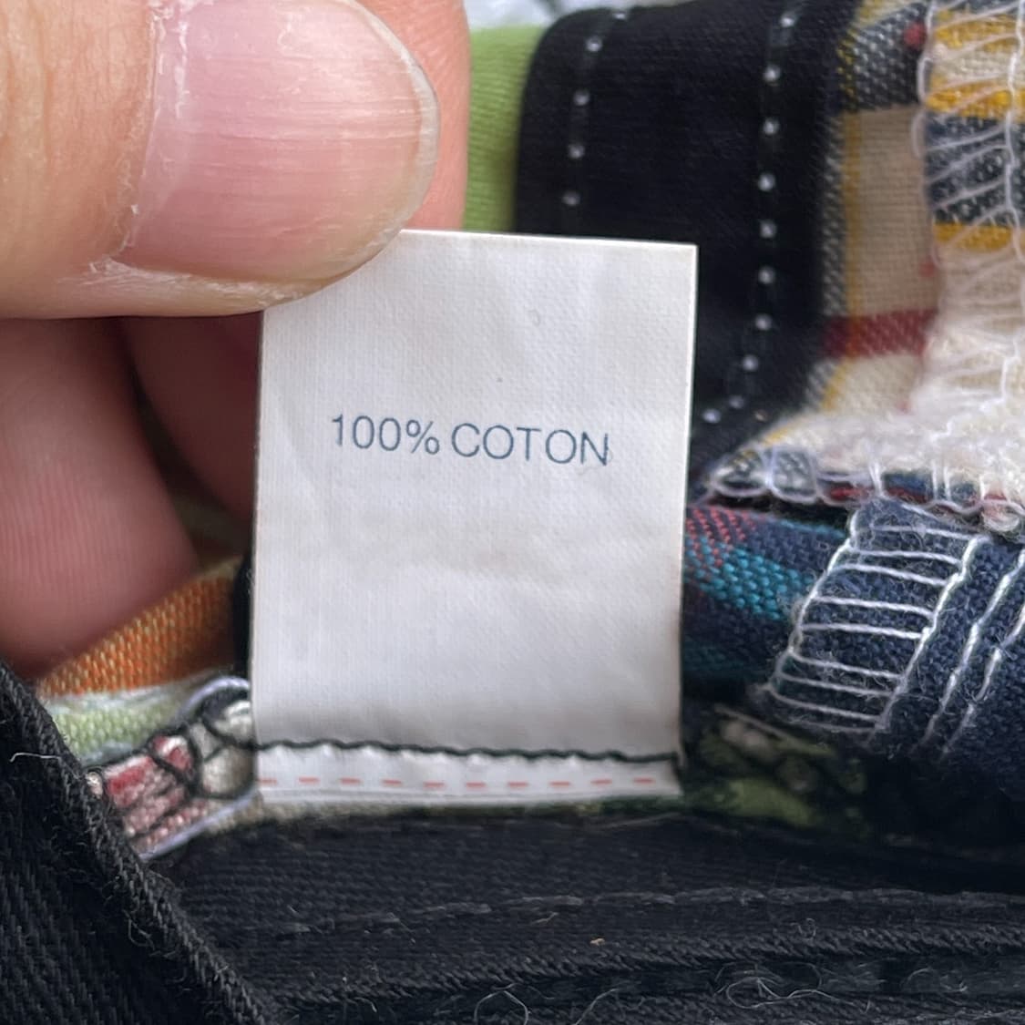 슈프림 마드라스 체크 패치 워크 S로고 6패널 캡 상품이미지8