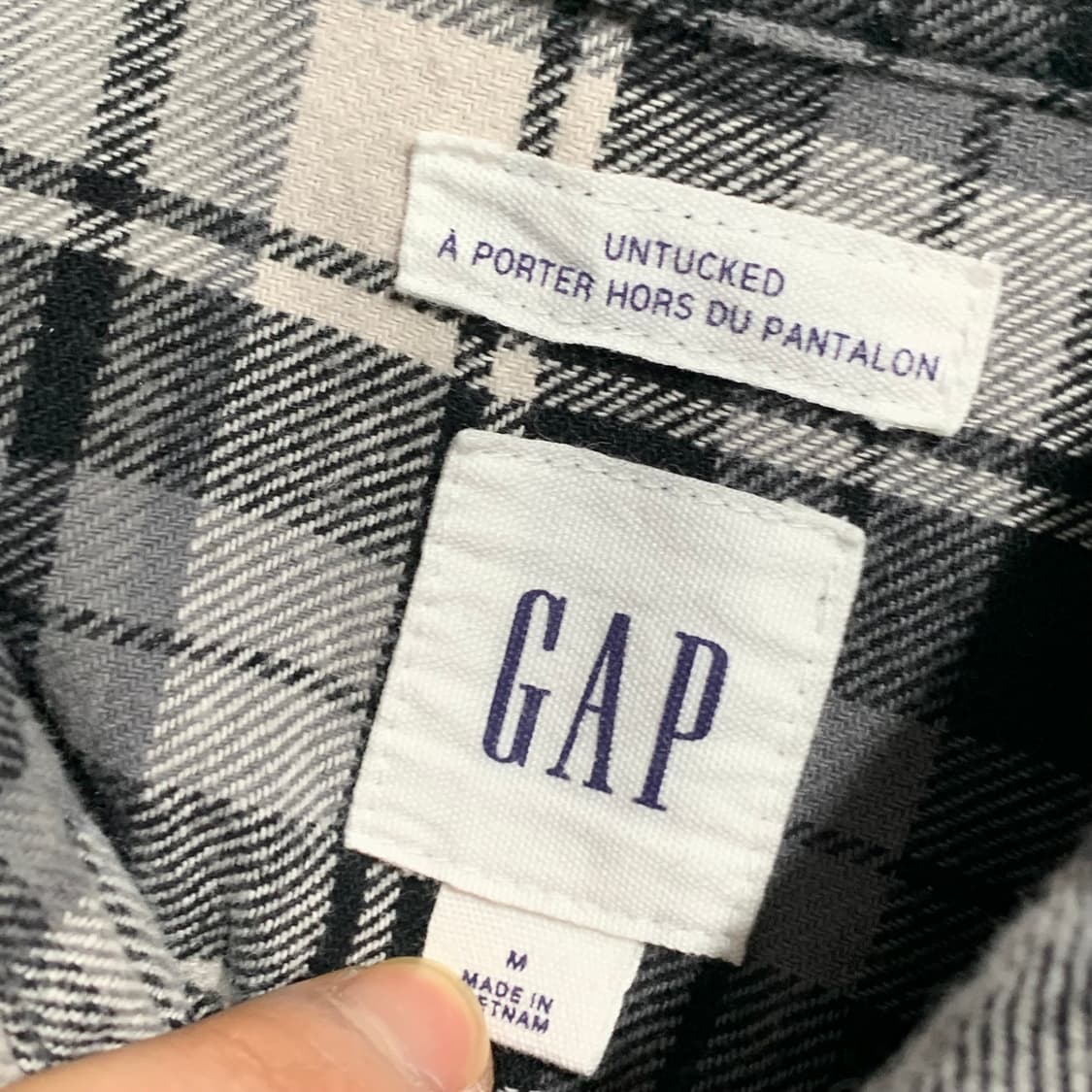 갭 플란넬 셔츠   상품이미지3