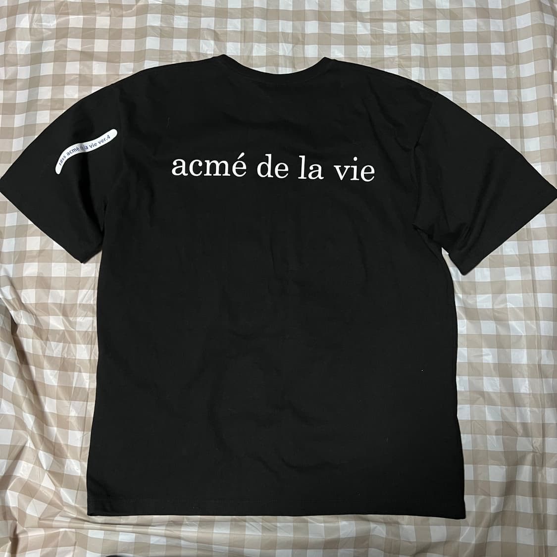 아크메드라비 반팔 2 반팔 블랙 검정 프린팅 빈티지 상품이미지4