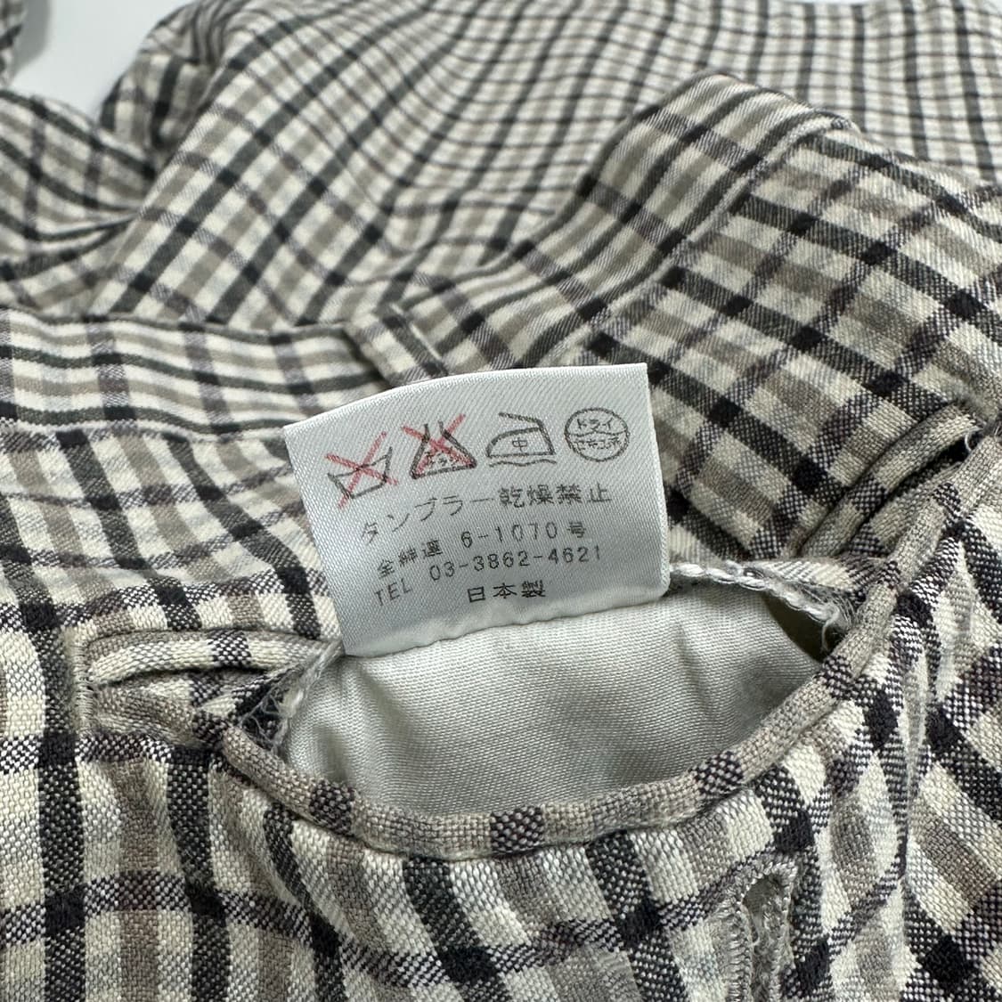 폴스미스 클래식 체크 울코튼 하프 팬츠 상품이미지10