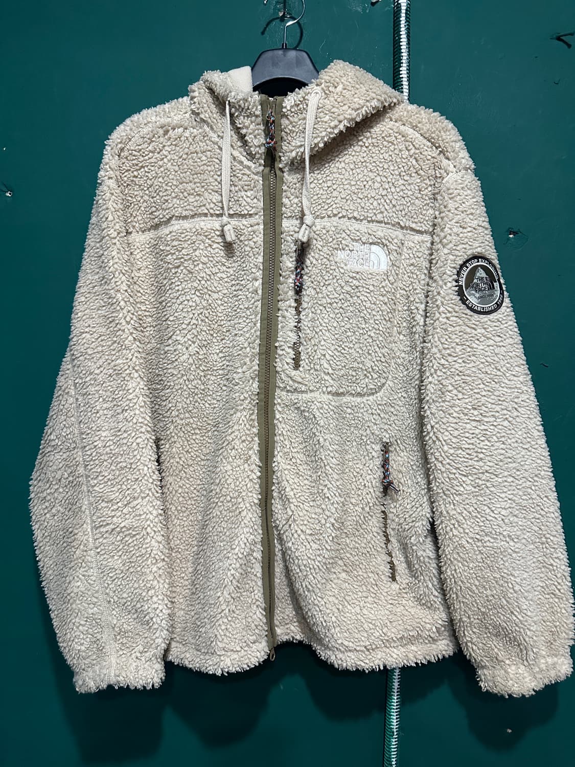 노스페이스 후리스집업 아이보리 105 상품이미지1