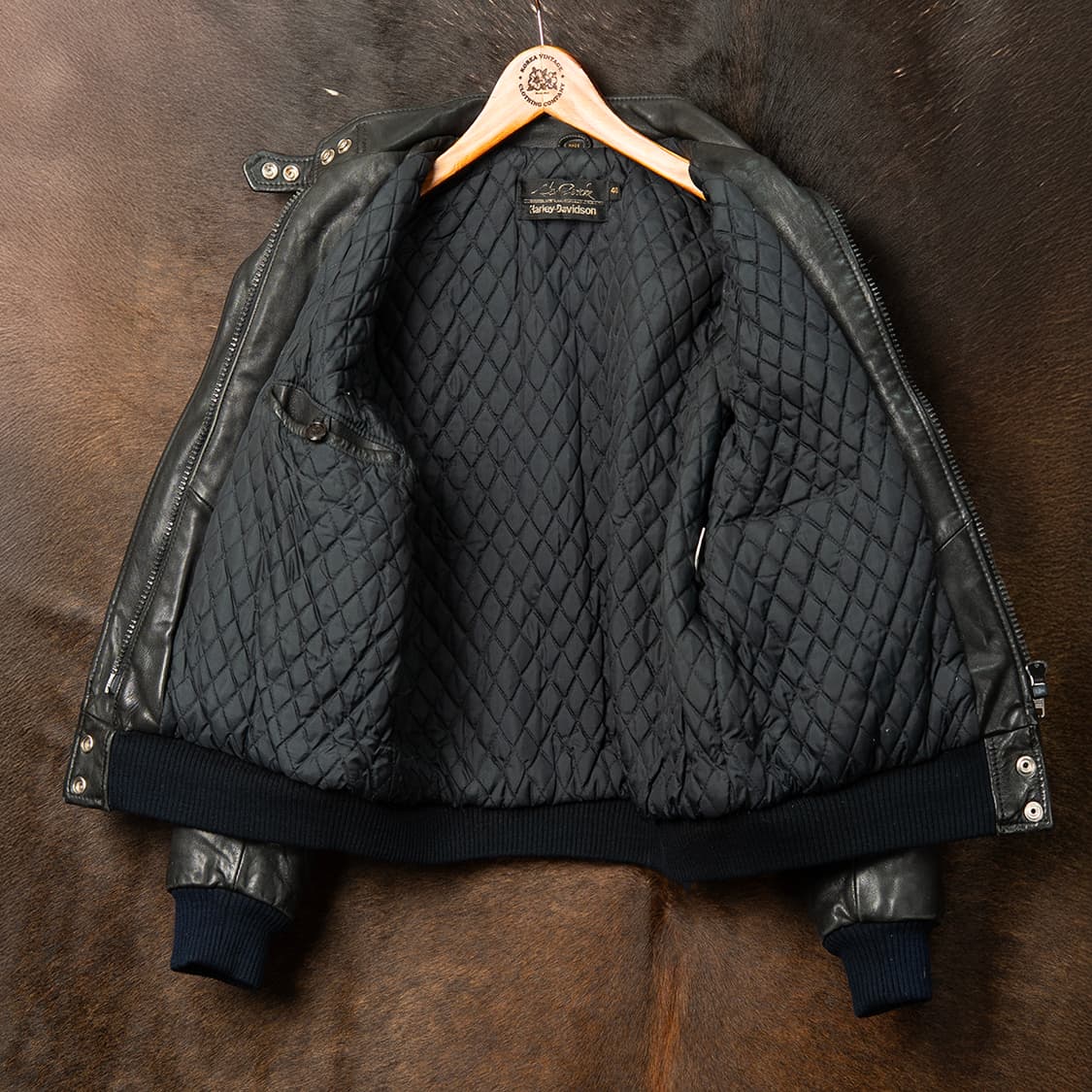 [93] 80s~ 할리데이비슨 by Hein Gericke 레더자켓  상품이미지10
