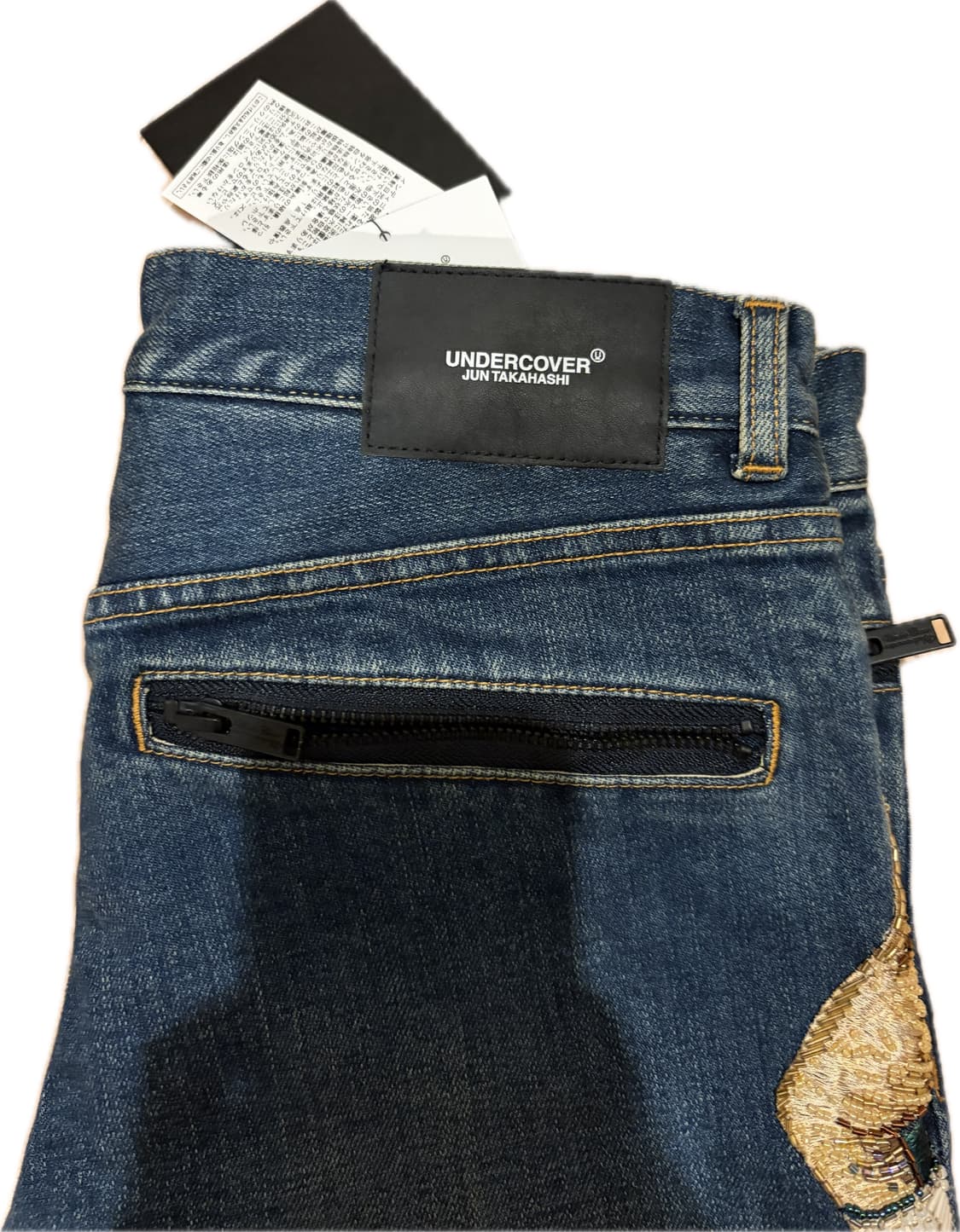 (2)언더커버 디 핸드 데님 새상품 상품이미지5