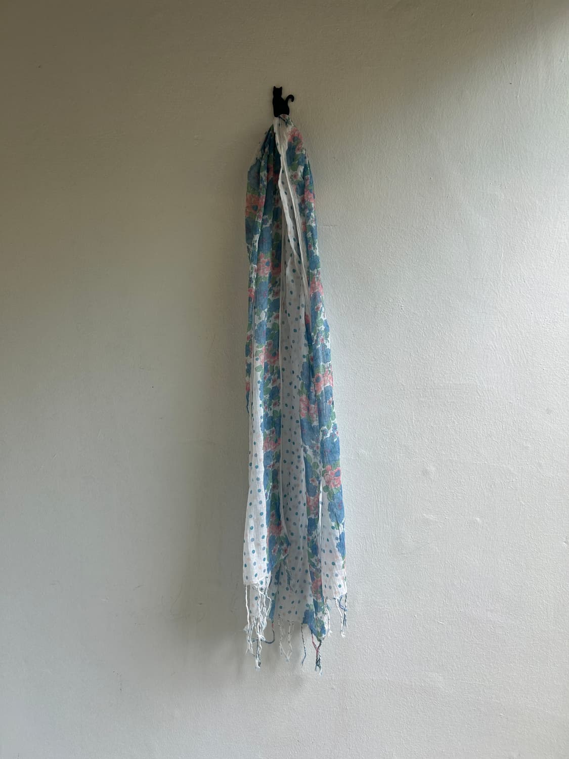 땡땡이 꽃 스카프 상품이미지5