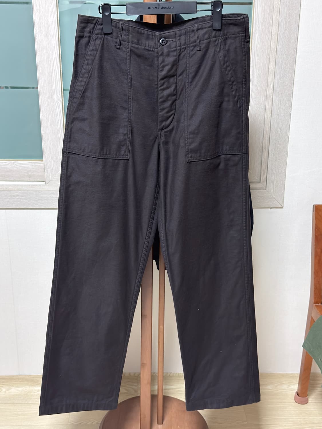 오어슬로우 퍼티그 팬츠: 블랙 / 3 상품이미지1