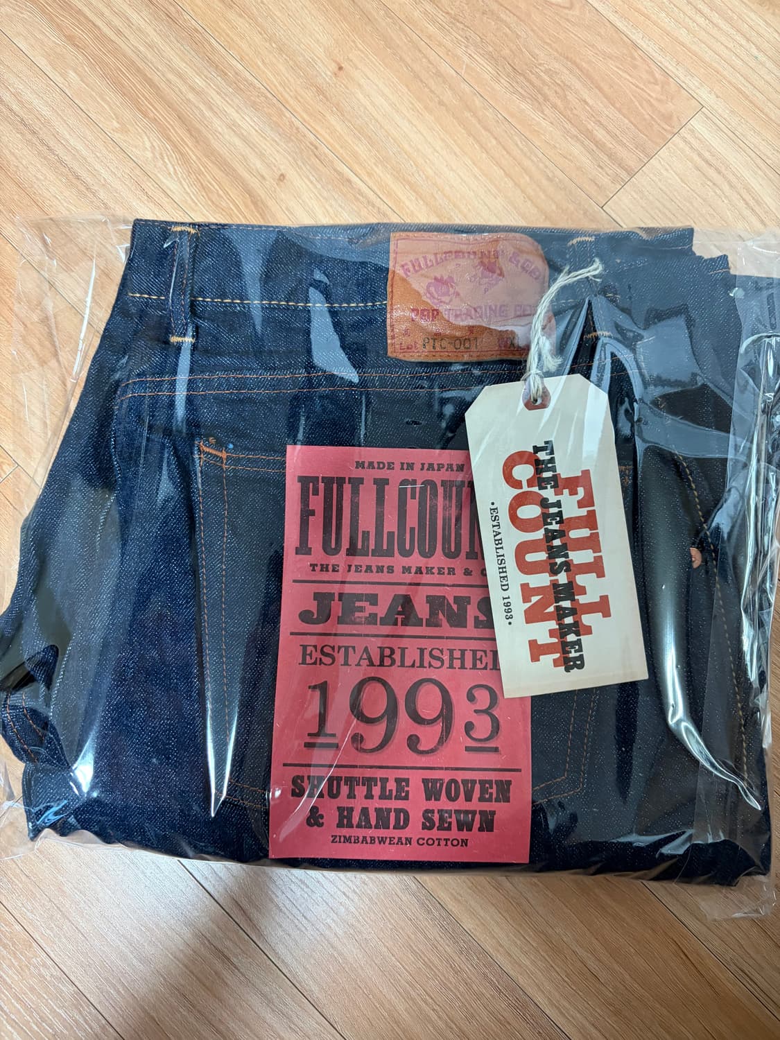 [XL] 풀카운트x팝 트레이딩 컴퍼니 DRS 데님 팬츠 상품이미지3