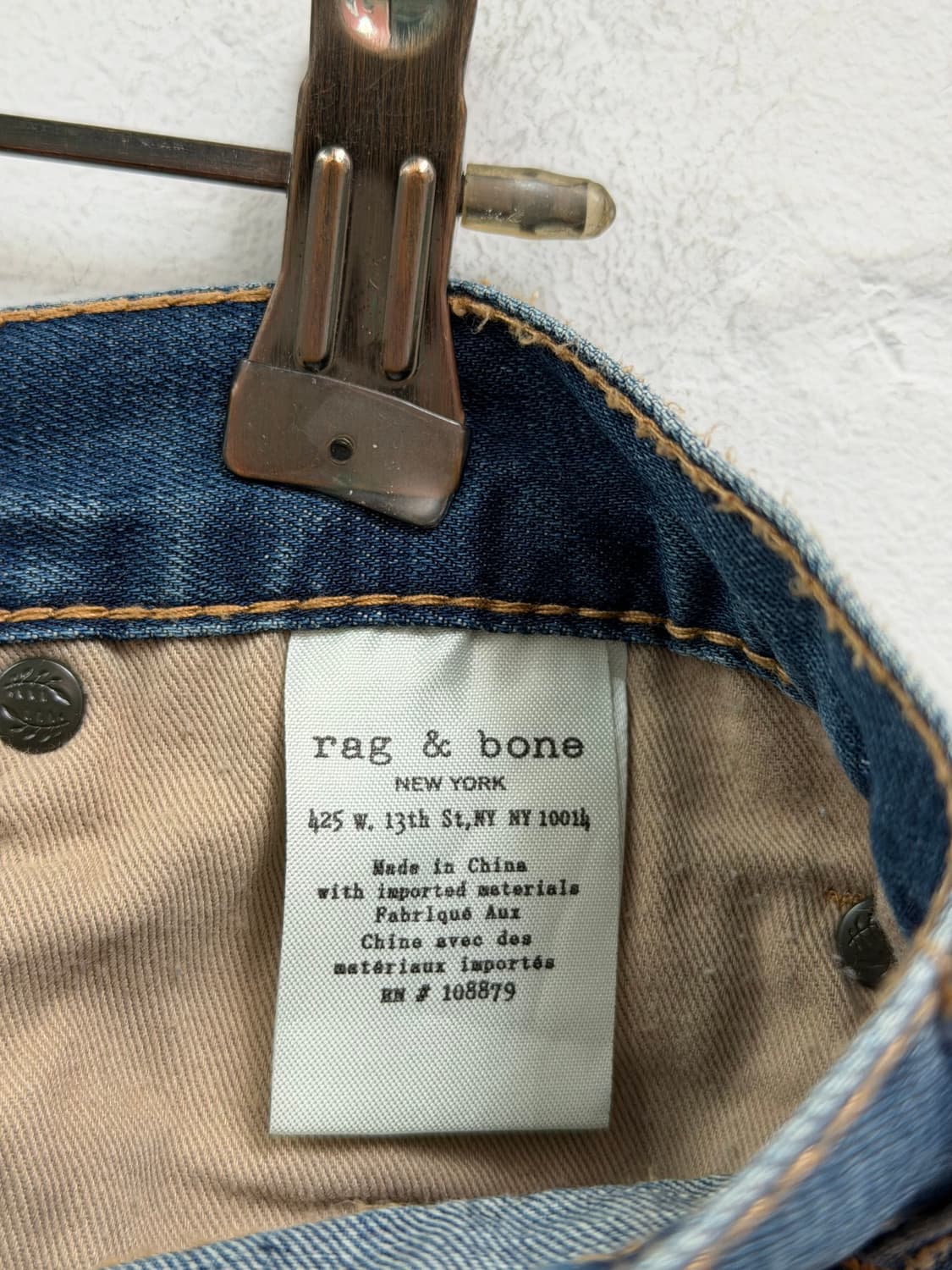 Rag&Bone 래그앤본 데님 컷오프 숏츠 청 반바지 26 상품이미지5