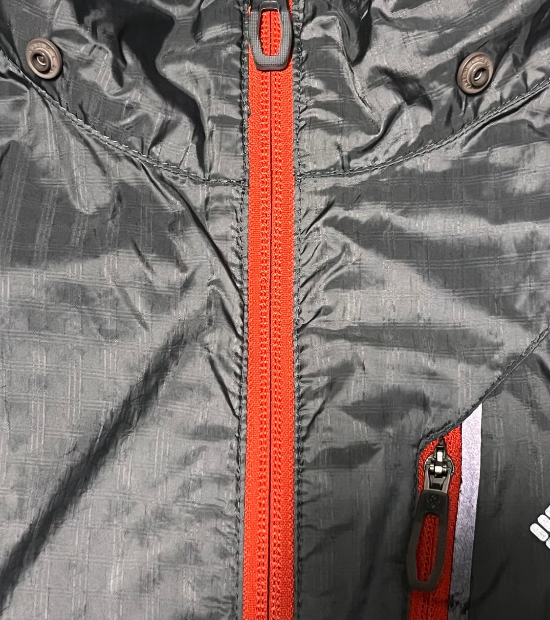 콜롬비아 바람막이 XL 회색 상품이미지3