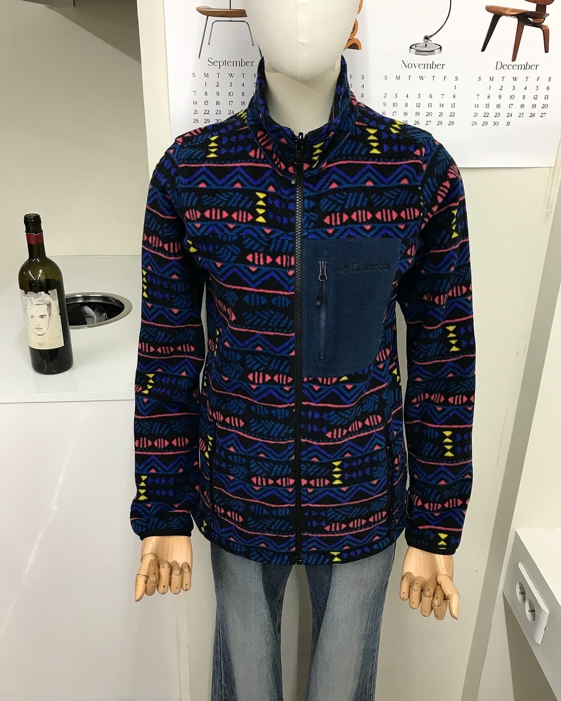 컬럼비아 패턴 플리스 자켓 상품이미지7