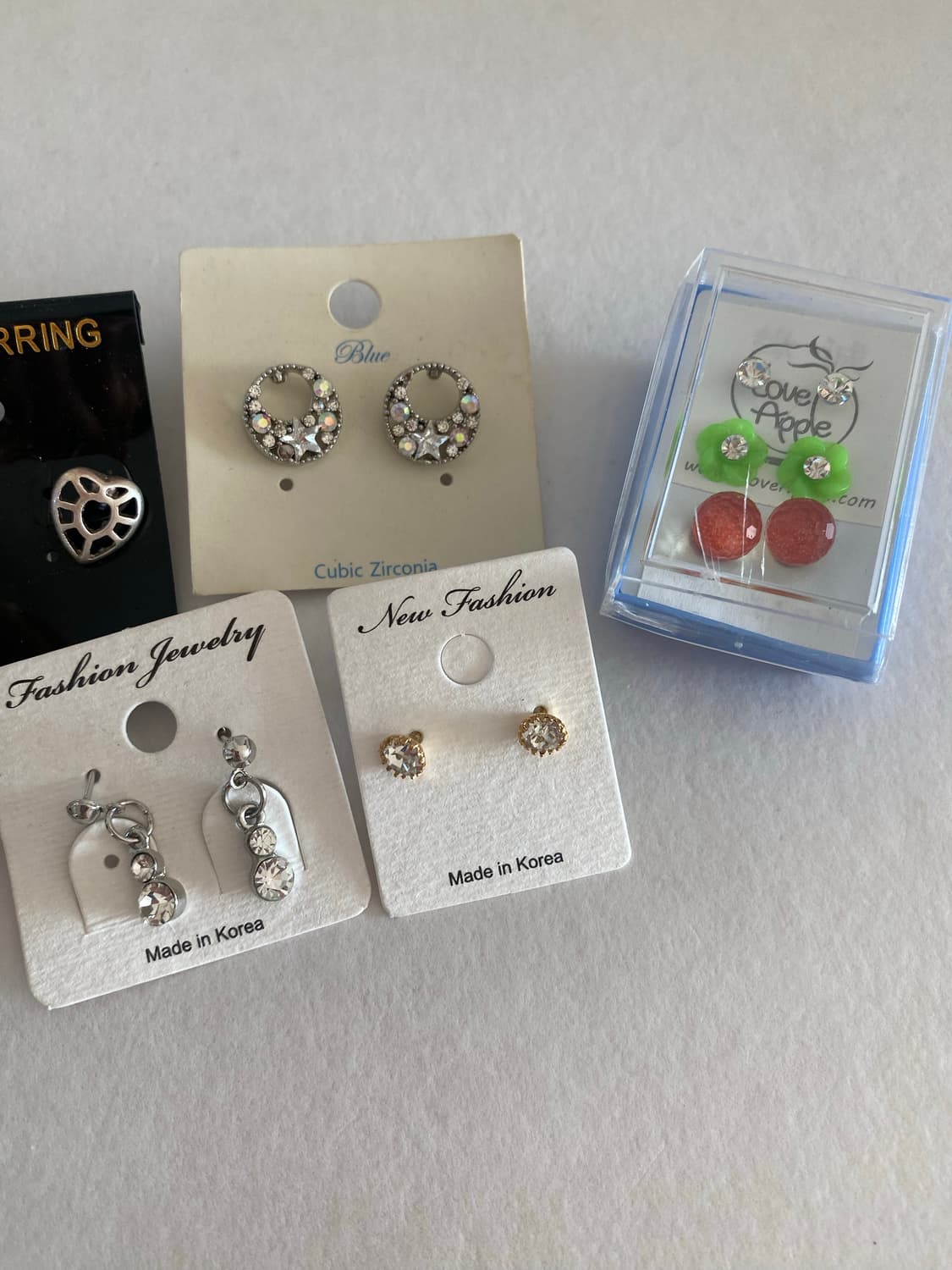새상품 귀걸이 6종 세트 상품이미지3