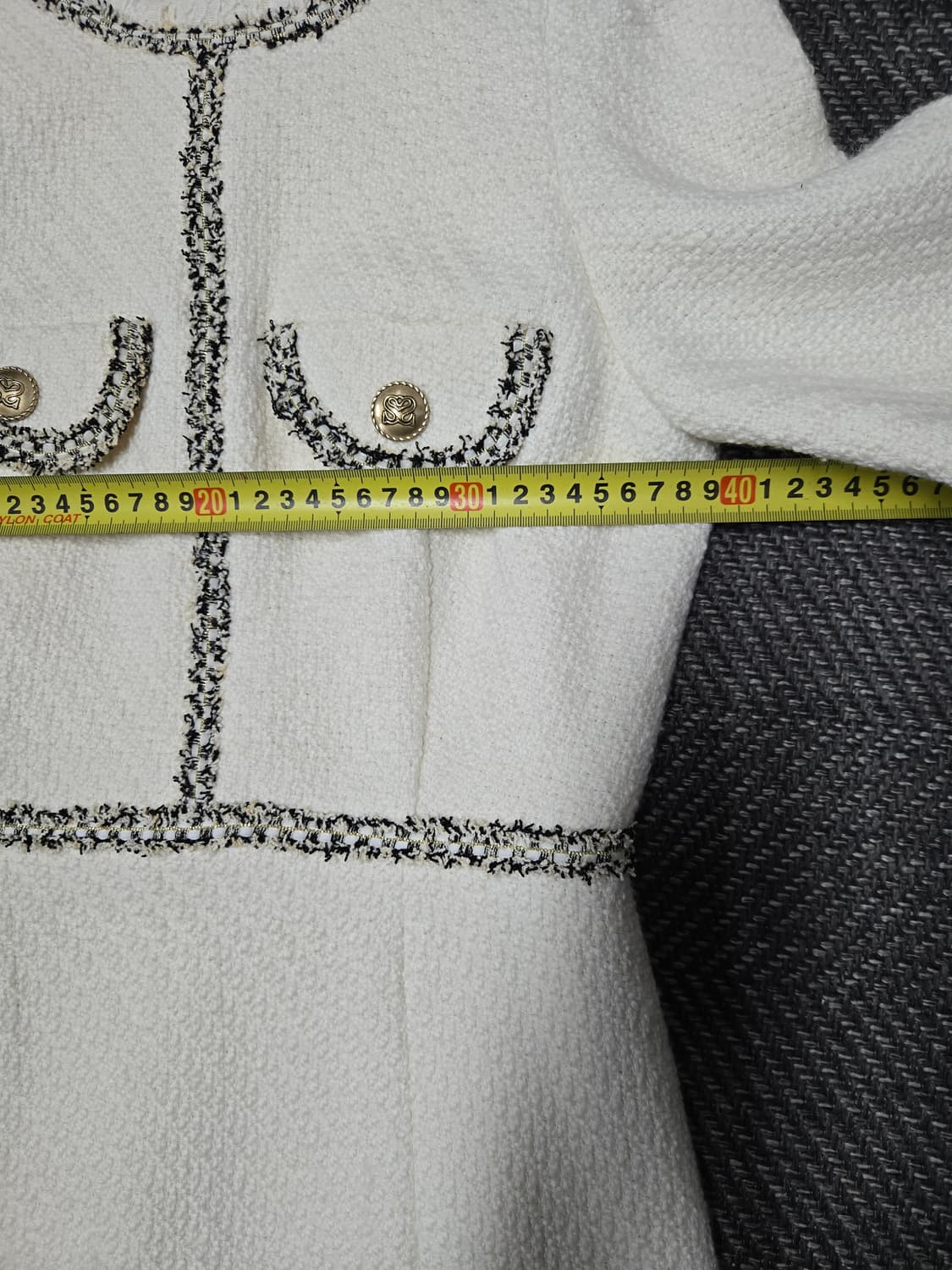 산드로 트위드 미니 원피스 상품이미지7