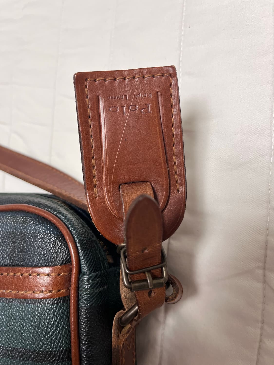 폴로 랄프로렌 체크 크로스백 상품이미지8