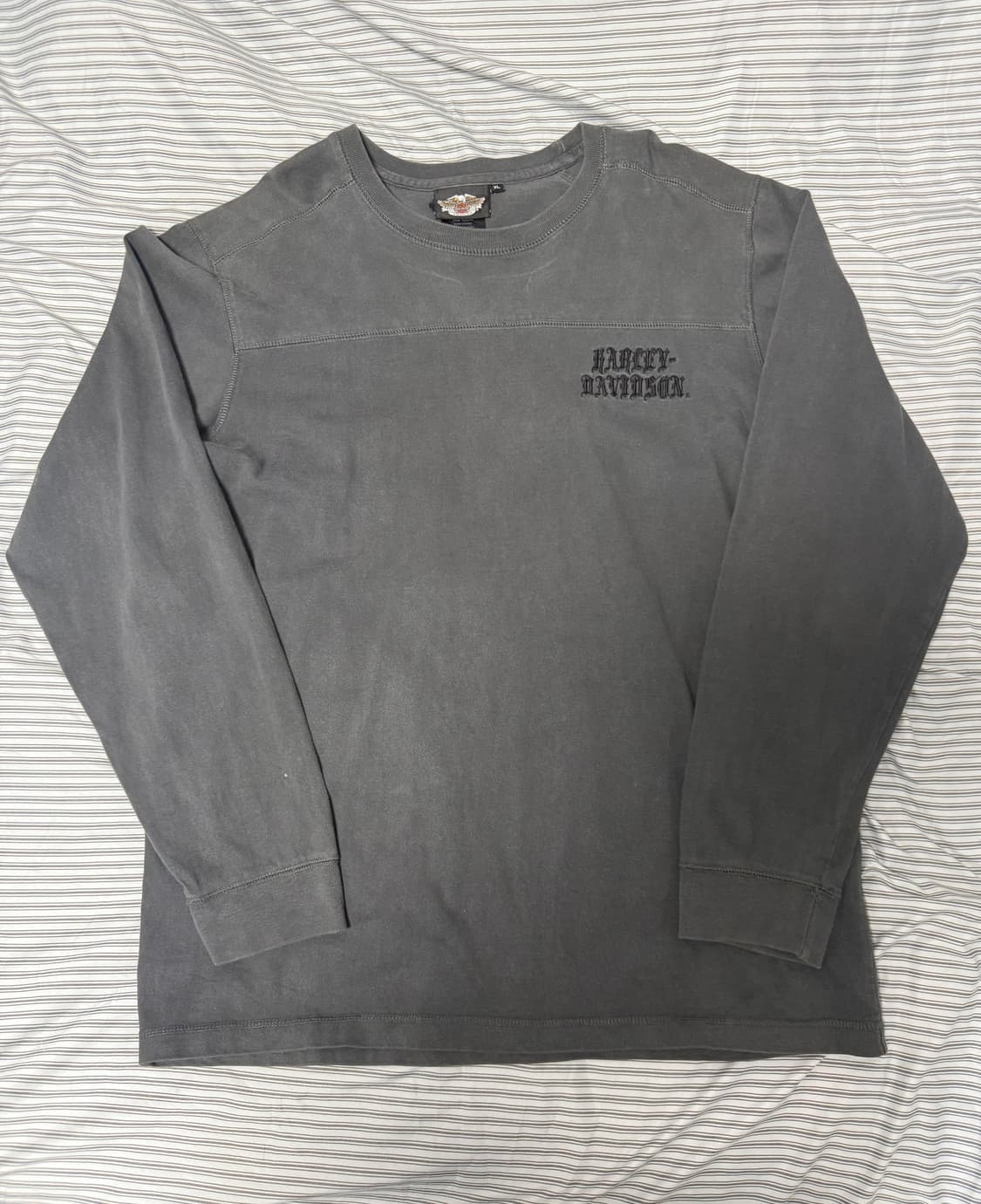 [할리데이비슨] 스컬 롱슬리브 XL 상품이미지1