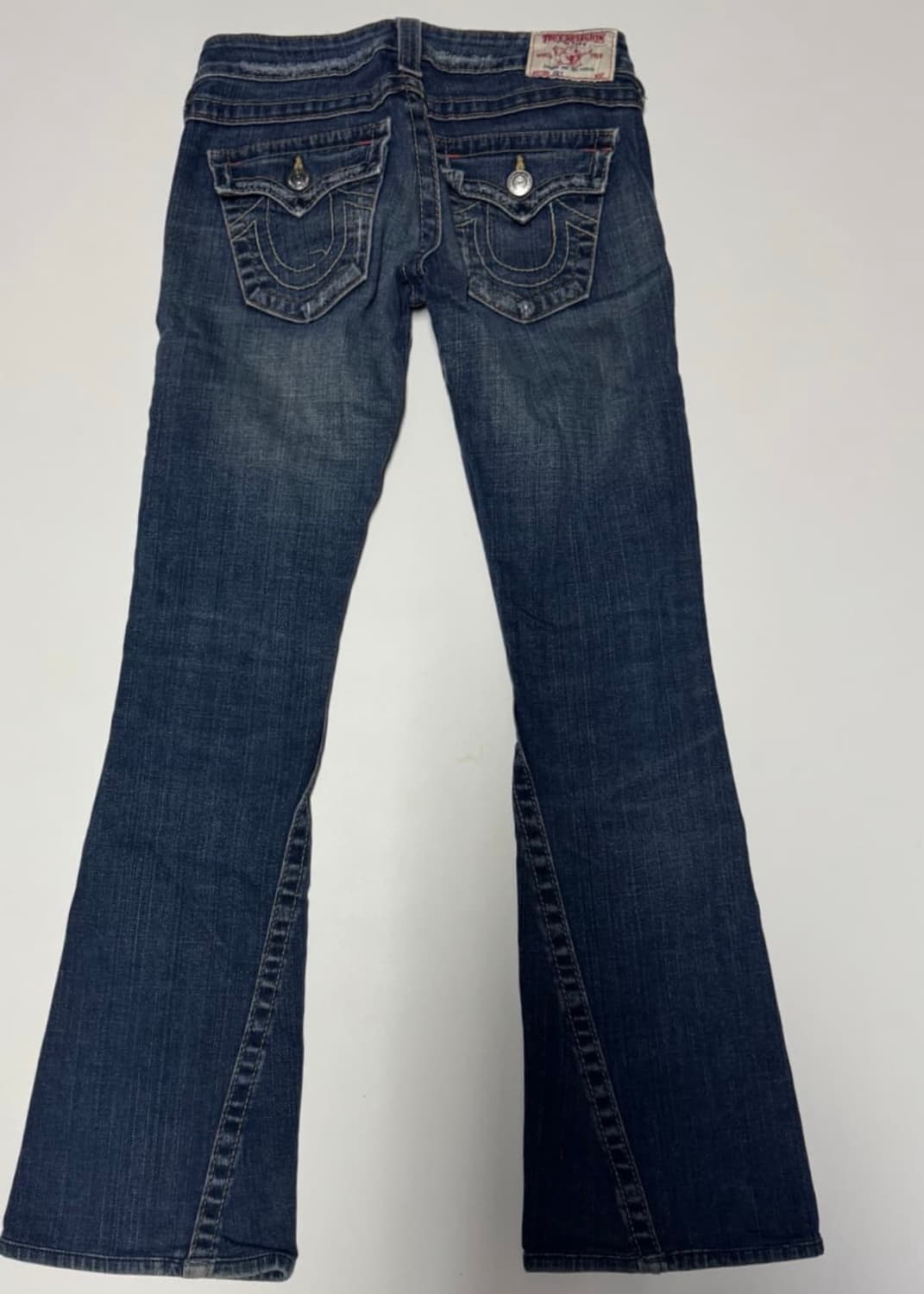 트루릴리전 찢청 빈티지 워싱 부츠컷 데님 상품이미지2