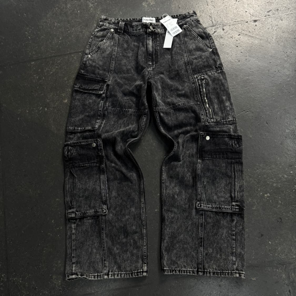 105 크리틱 멀티 카고 데님팬츠 상품이미지1