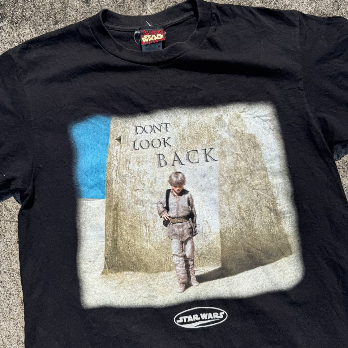 [M] 90s Star Wars Don't Look Back 티셔츠 상품이미지5