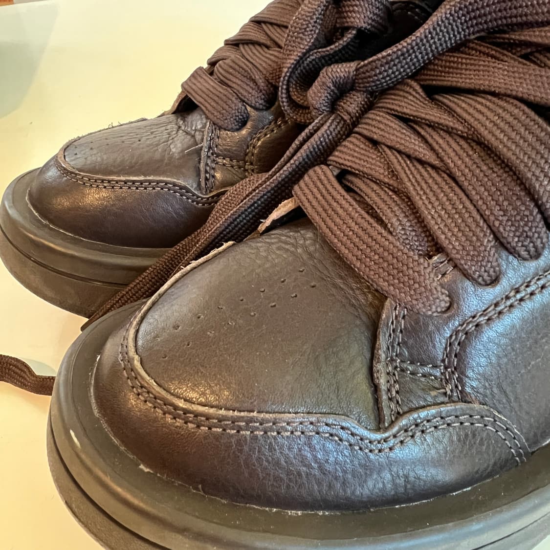 컨버스 x 릭 오웬스 다크쉐도우 터보웨폰 클레이 슈즈 상품이미지6