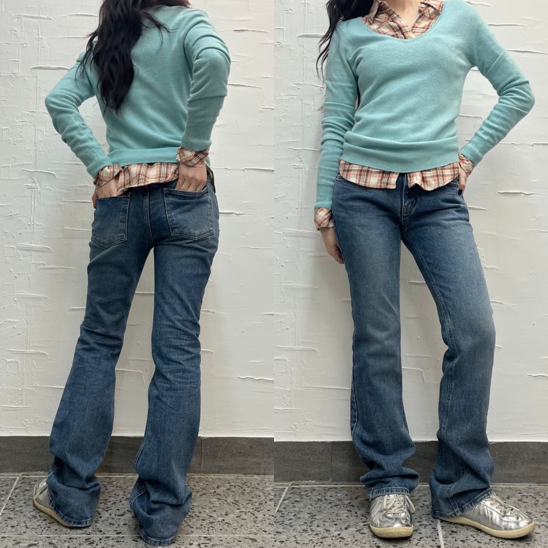 sky deep v neck knit 상품이미지2