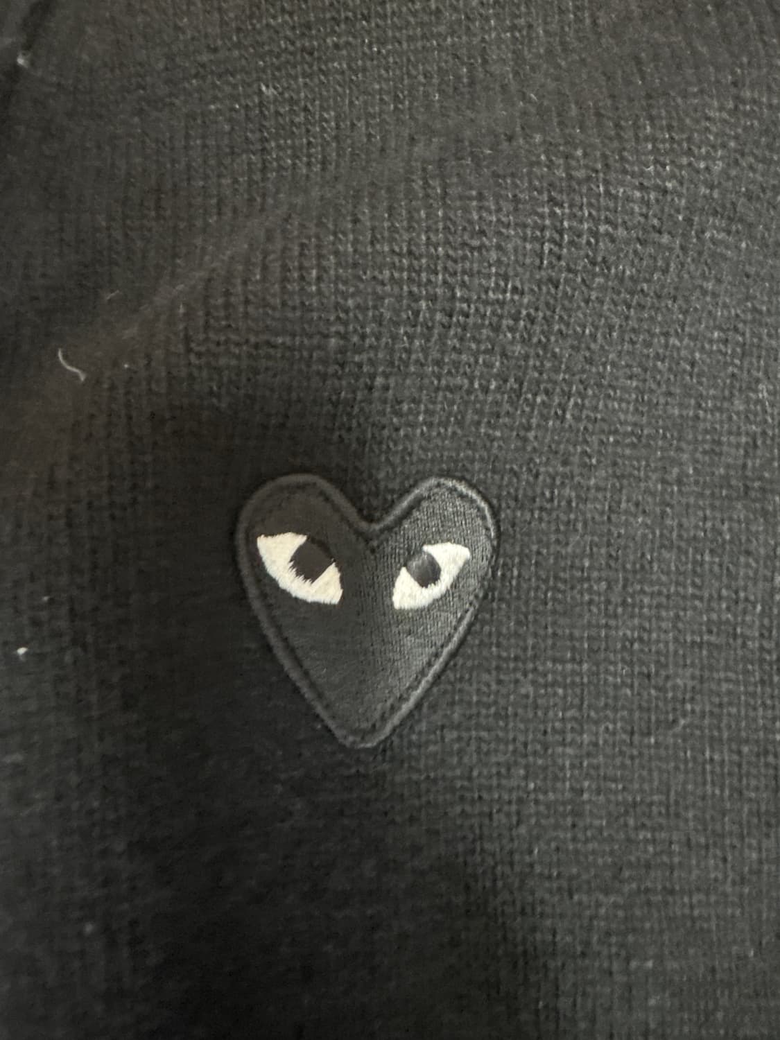 꼼데가르송 PLAY블랙 가디건 상품이미지2