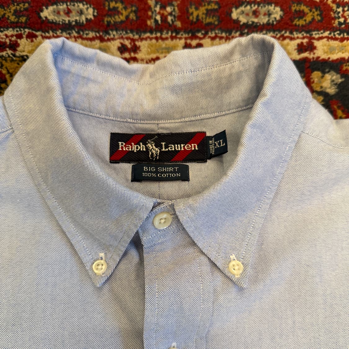 90s 폴로 랄프로렌 빅셔츠 옥스포드 셔츠 [ 110-115 ] 상품이미지5