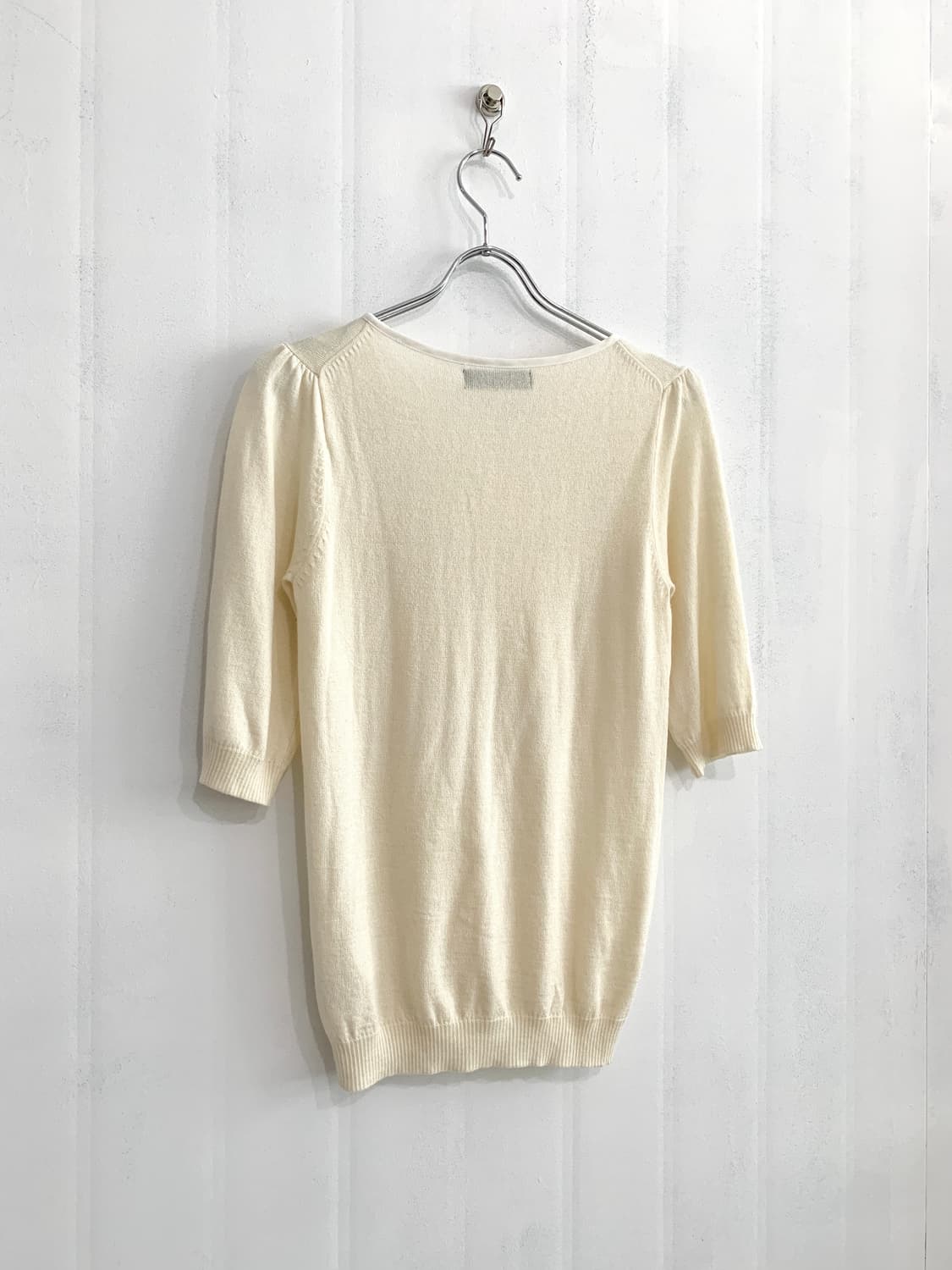 Ivory Lovely Frill Detail Knit Top 상품이미지9