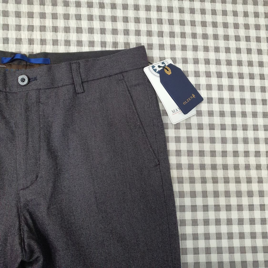 미착용 올젠 스판 슬랙스 팬츠 남자30 상품이미지3