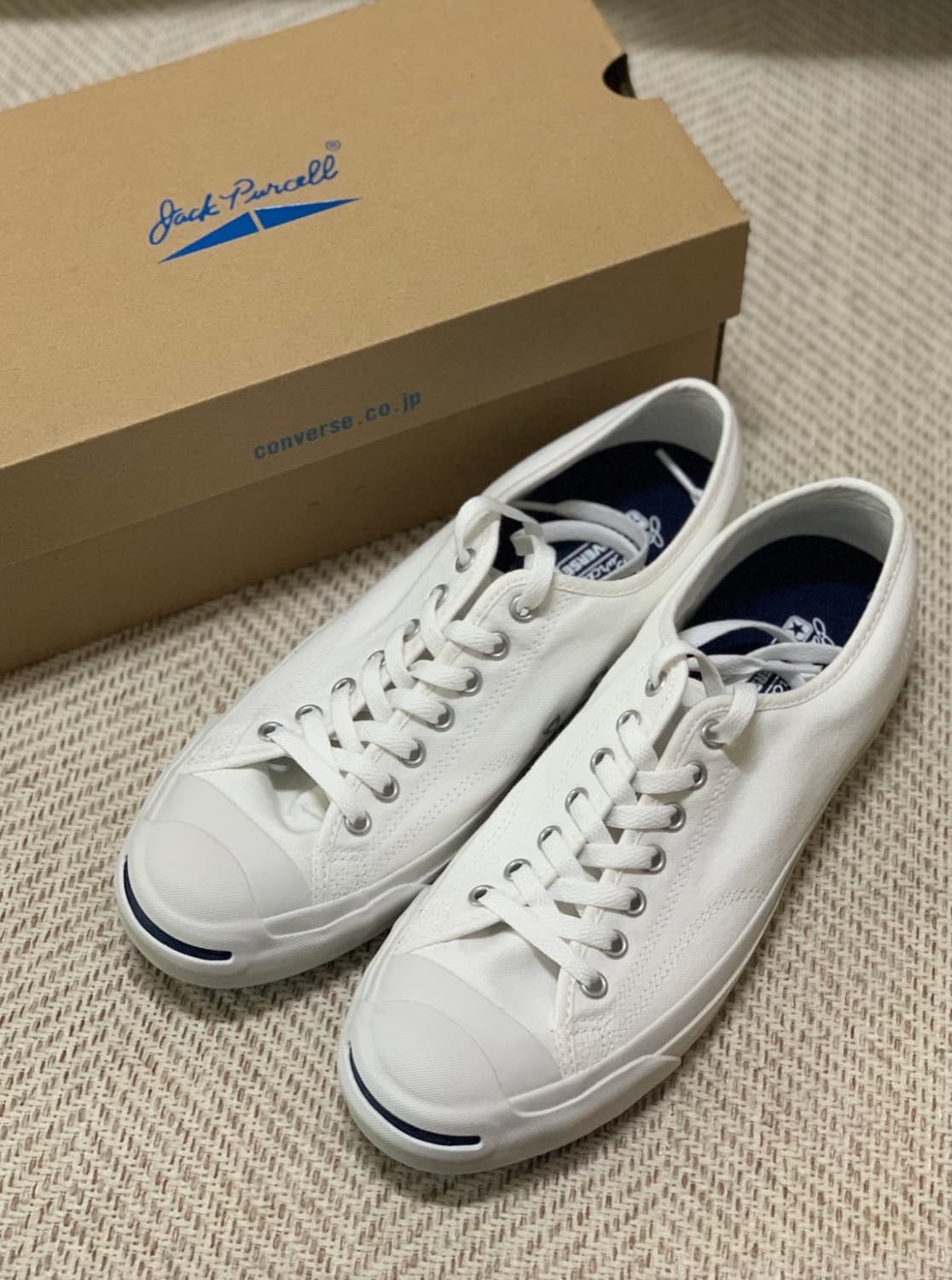 잭퍼셀 재팬 컨버스 화이트 280 사이즈 새상품 판매 상품이미지1