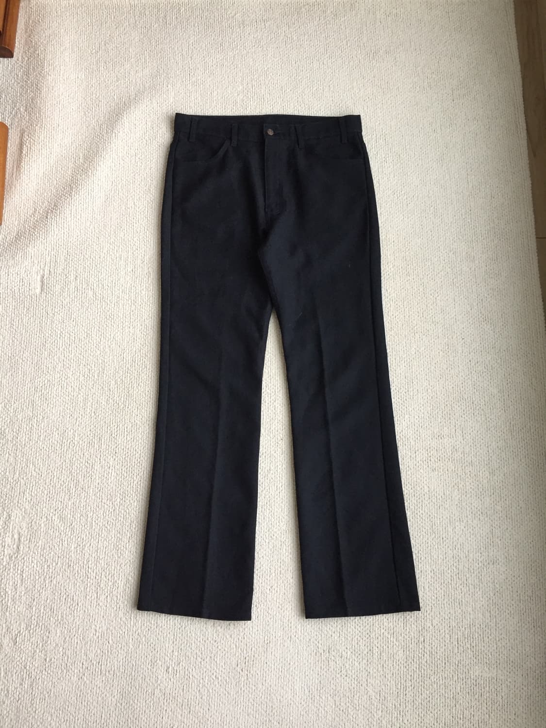 90-00’s levis 517 네이비 스타프레스트 블랭크탭 굿사이즈 상품이미지1