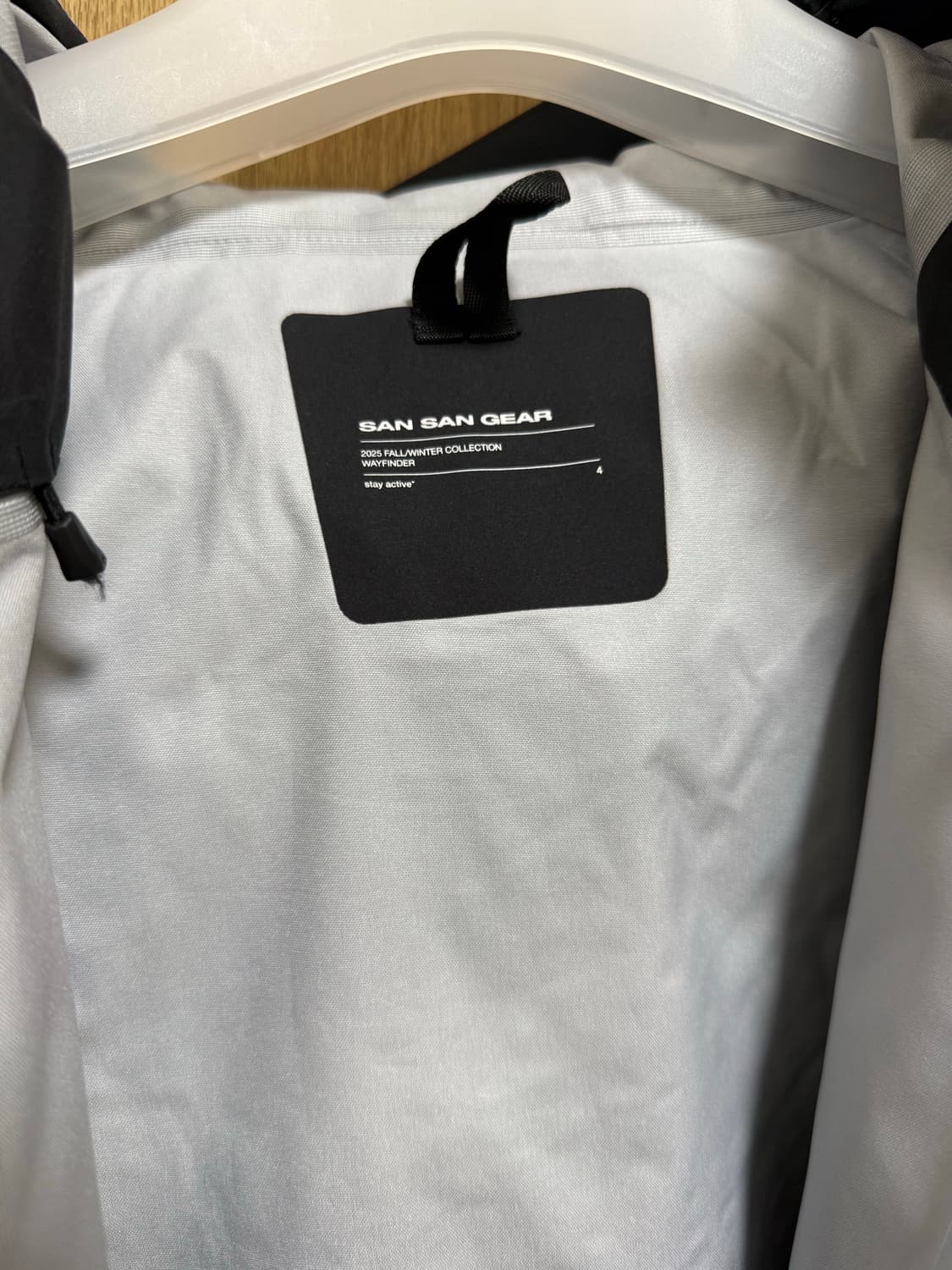 산산기어 ALEA SHELL JACKET [BLACK] 팝니다! 상품이미지3