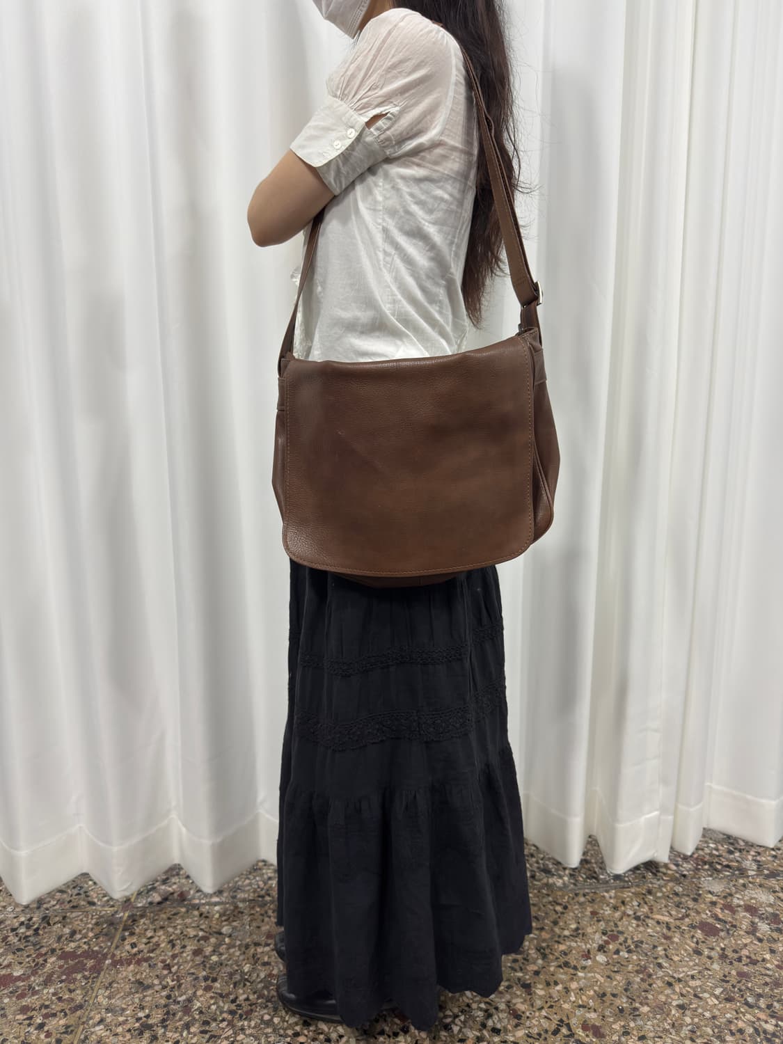 leather messenger bag 상품이미지10