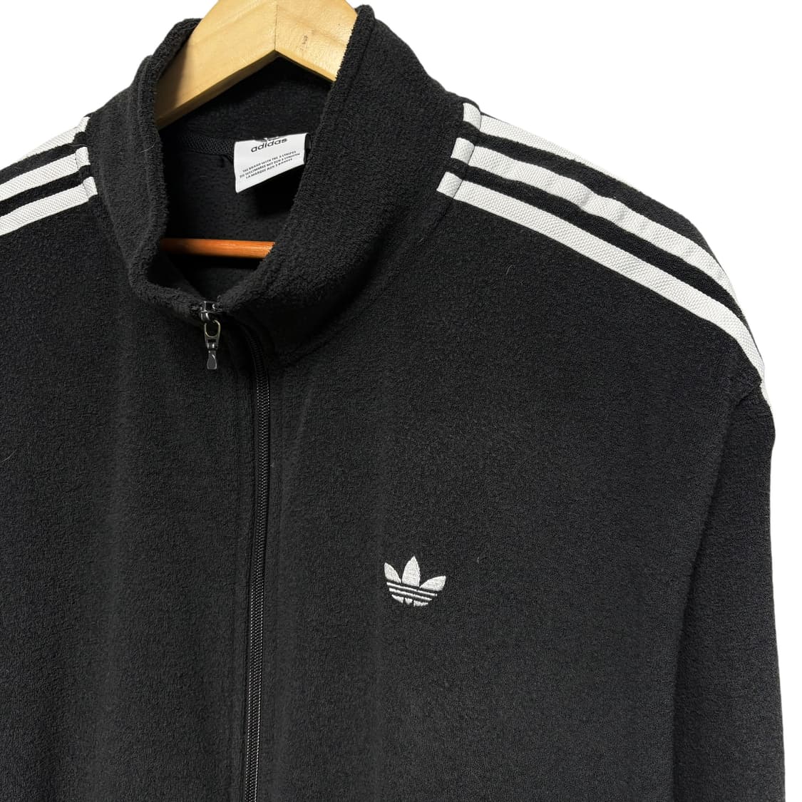 3804 아디다스 블랙 부클 집업 조거팬츠 트레이닝 세트 상품이미지3