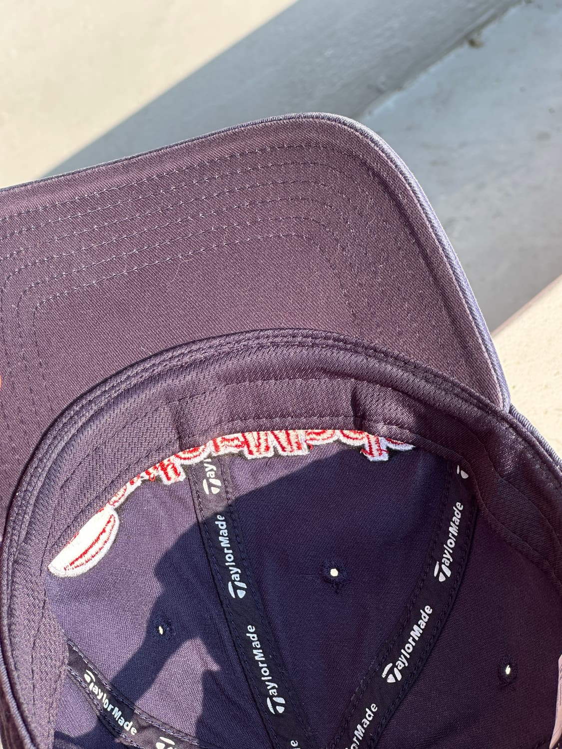 [F] 테일러메이드 로고 워싱 네이비 볼캡 모자 골프 상품이미지6