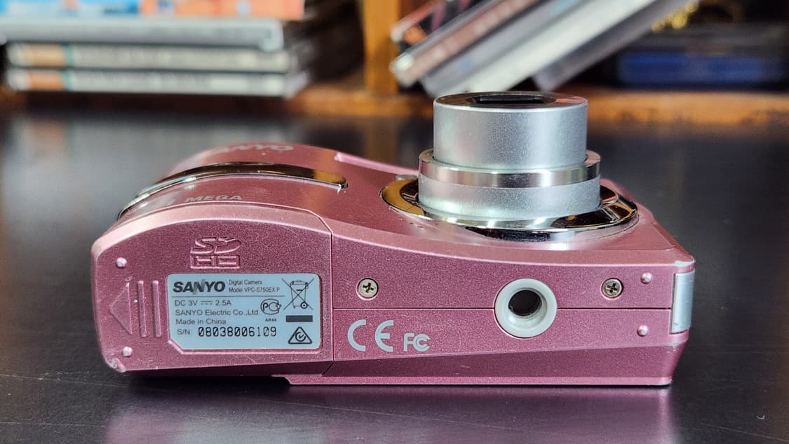 산요 S750 핑크색 빈티지 디카 상품이미지9