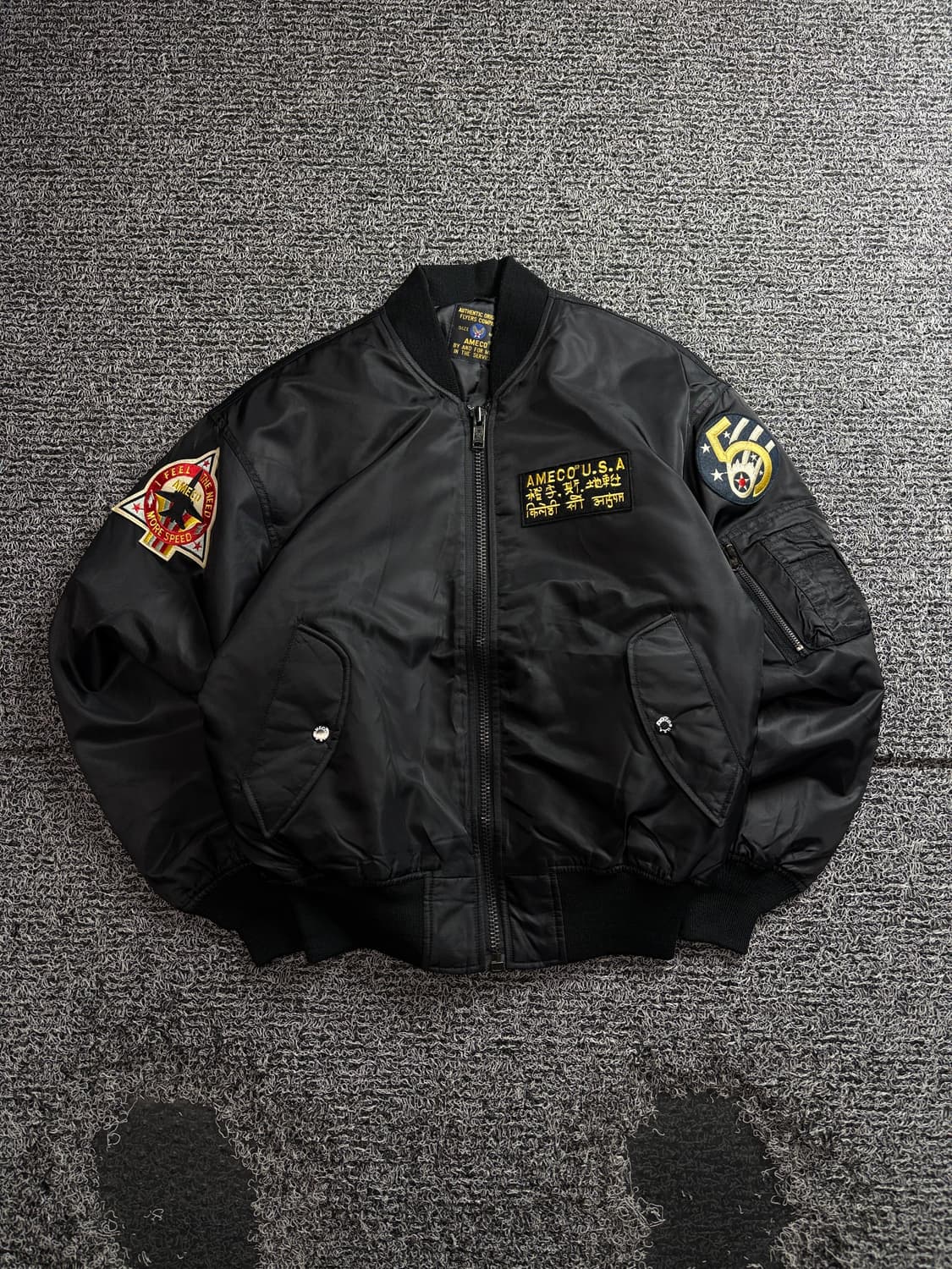 AMECO 밀리터리 MA-1 플라이트 점퍼 3781 상품이미지2