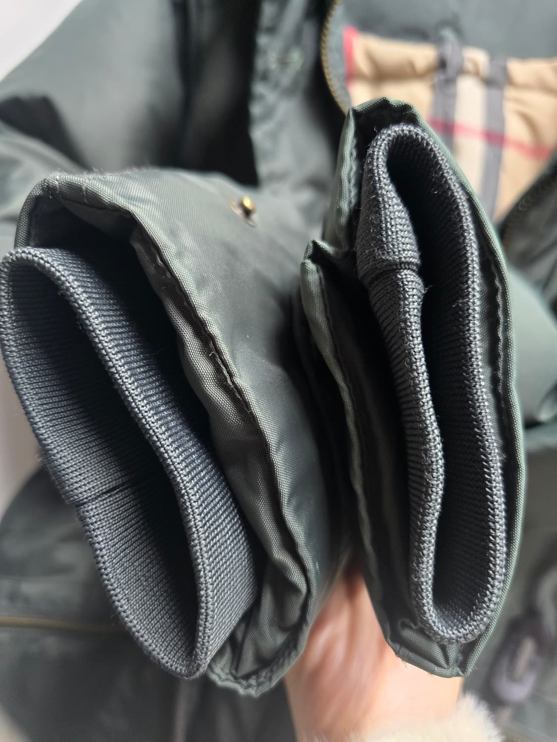 버버리 야상 구스다운 패딩 M 상품이미지3