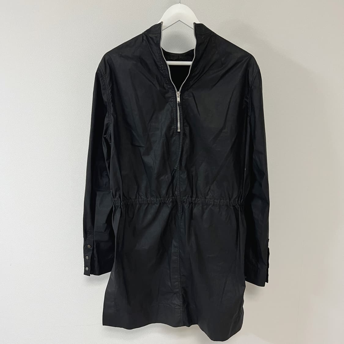 릭오웬스 15SS "FAUN" 뒷면 자수 앞 지퍼 풀오버 자켓 상품이미지2