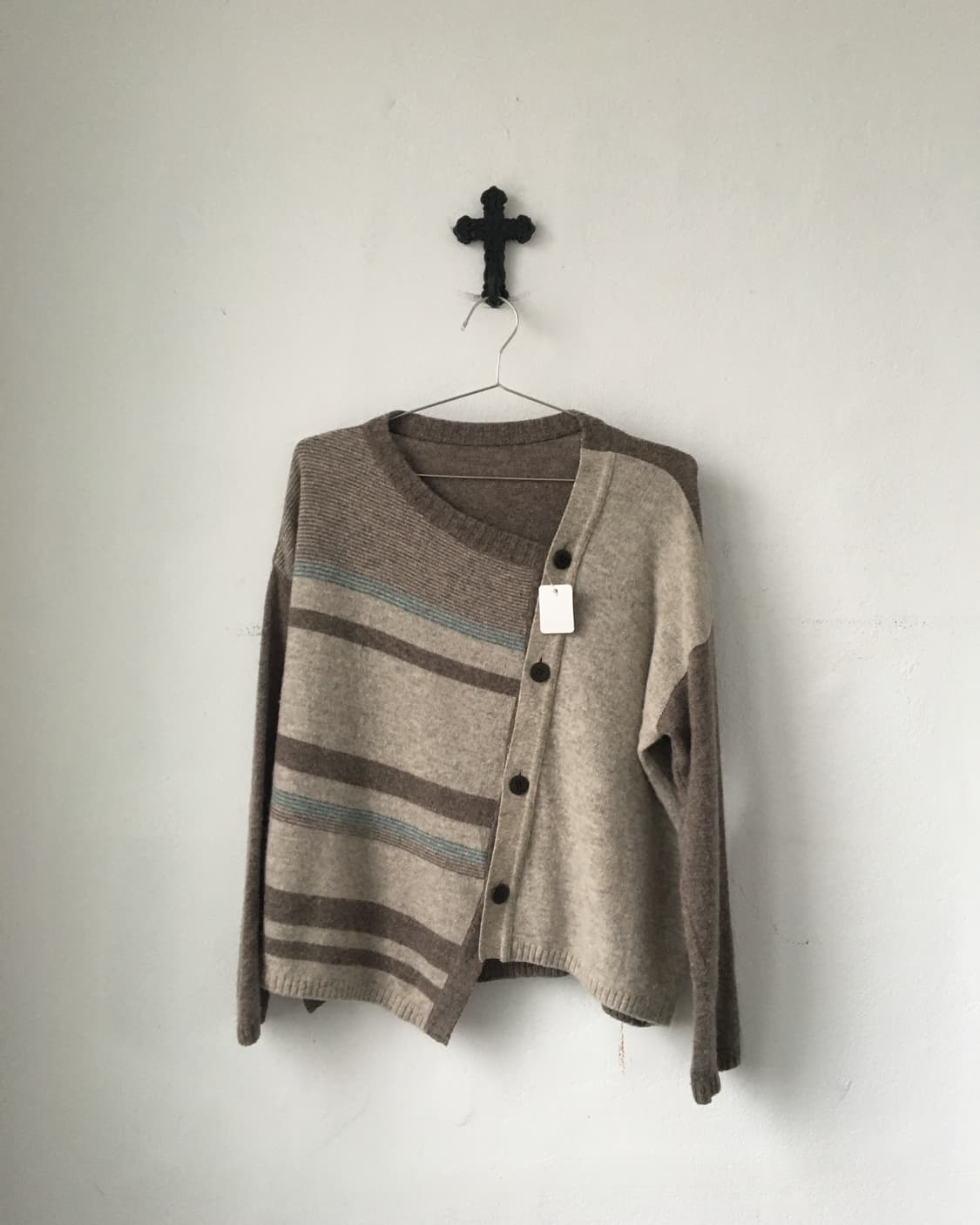 Unbalanced knit cardigan 상품이미지2