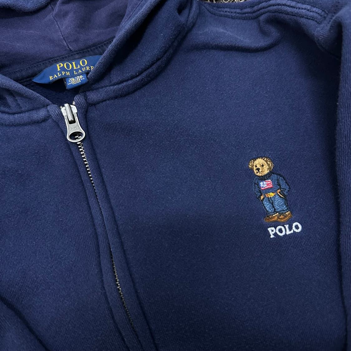 POLO 폴로 랄프로렌 폴로베어 후드집업 네이비 상품이미지3