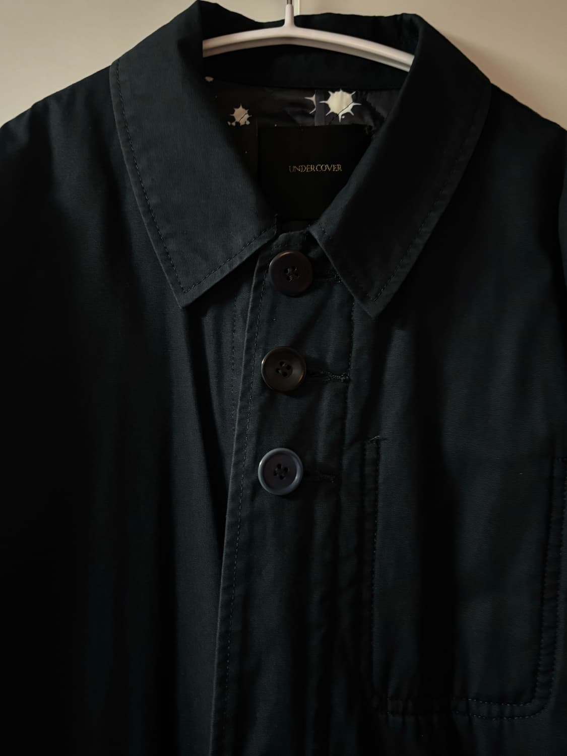 언더커버 퀼팅하프코트 상품이미지3