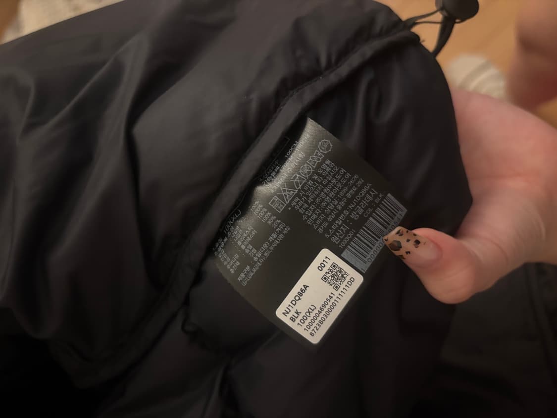 노스페이스 눕시 여자 숏패딩  상품이미지4