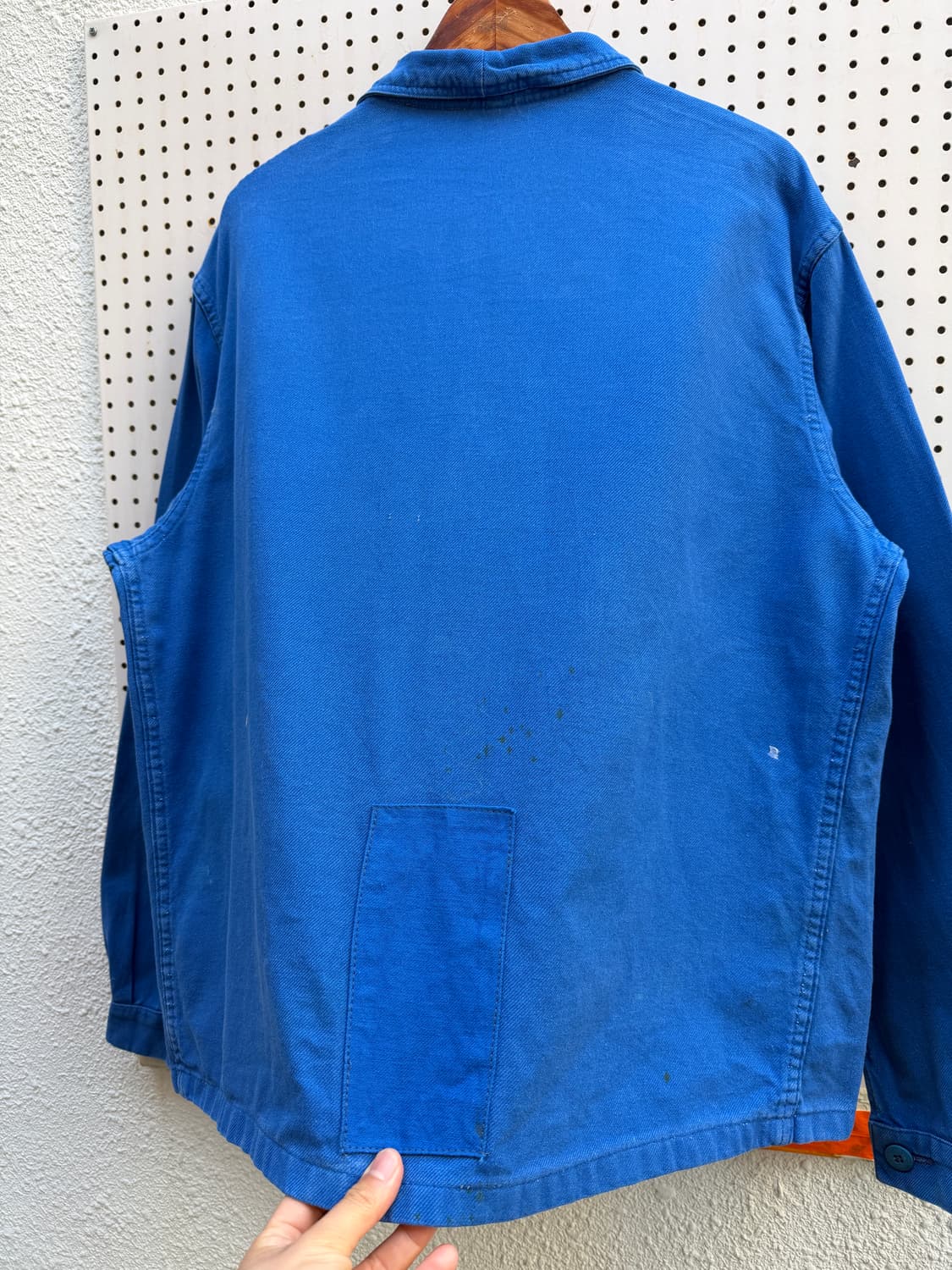 1950,60s OLD MODEL WASHED FRENCH 프렌치워크자켓 상품이미지9