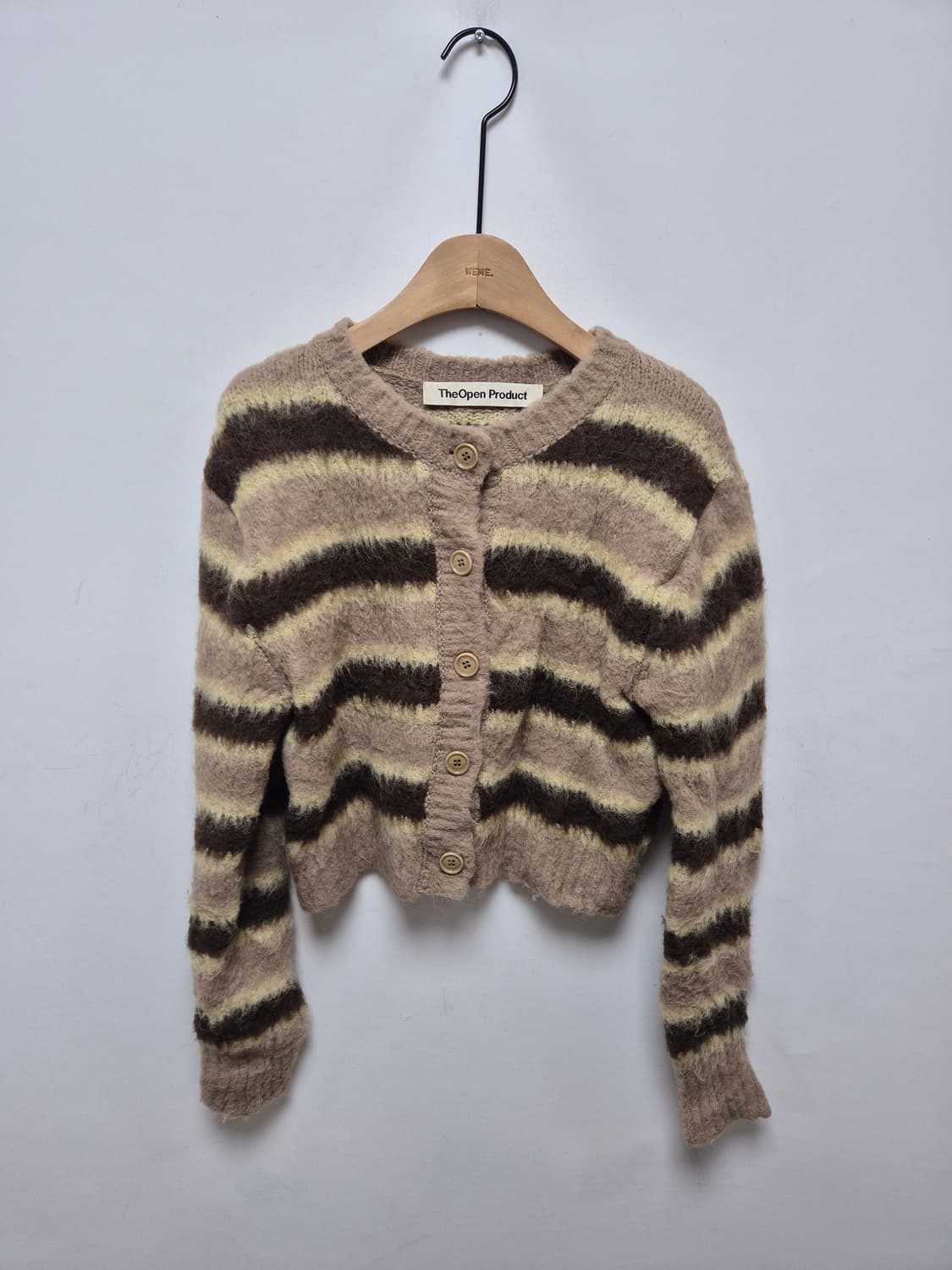 더오픈 프로덕트 스트라이프 가디건 상품이미지1