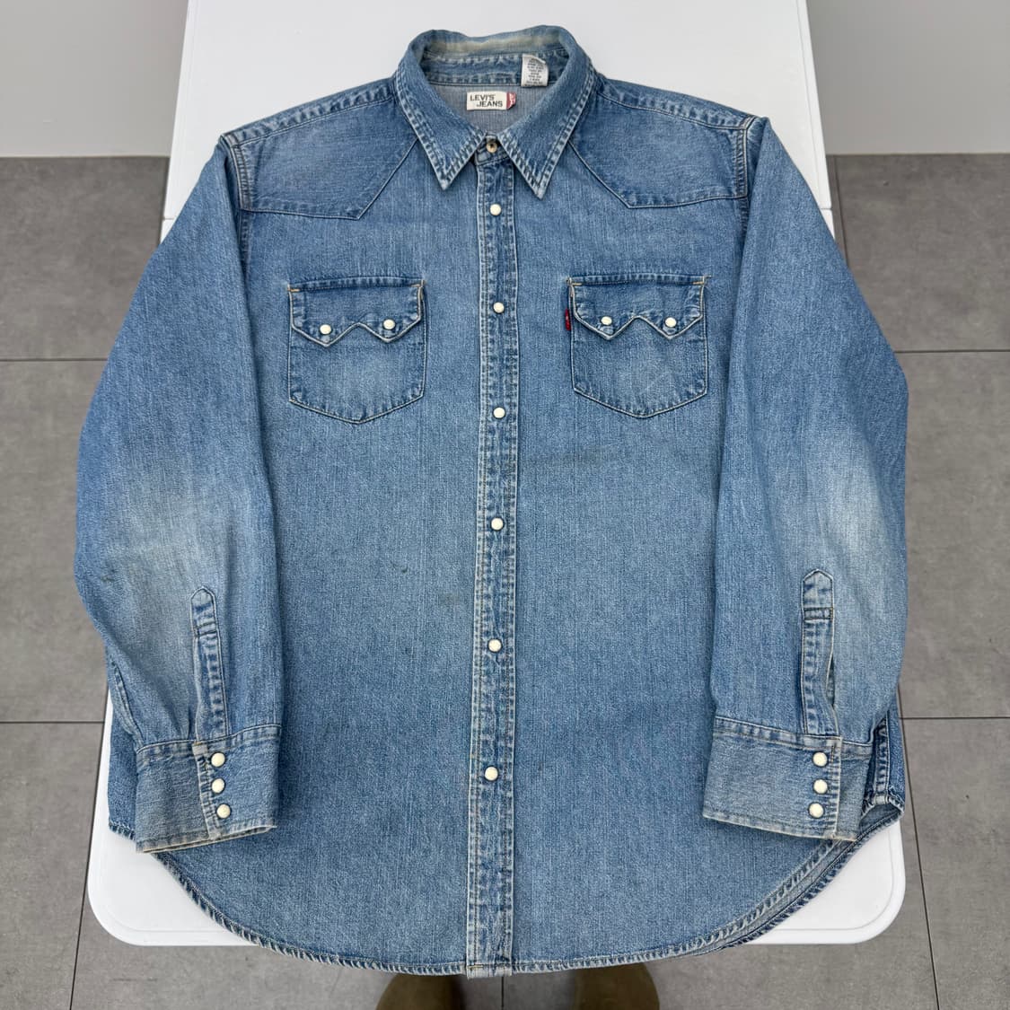 리바이스 웨스턴 셔츠  상품이미지2